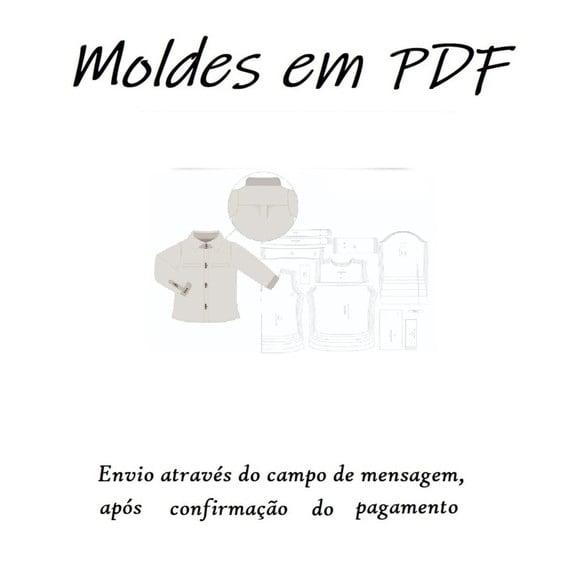 Molde Camisa Social Infantil