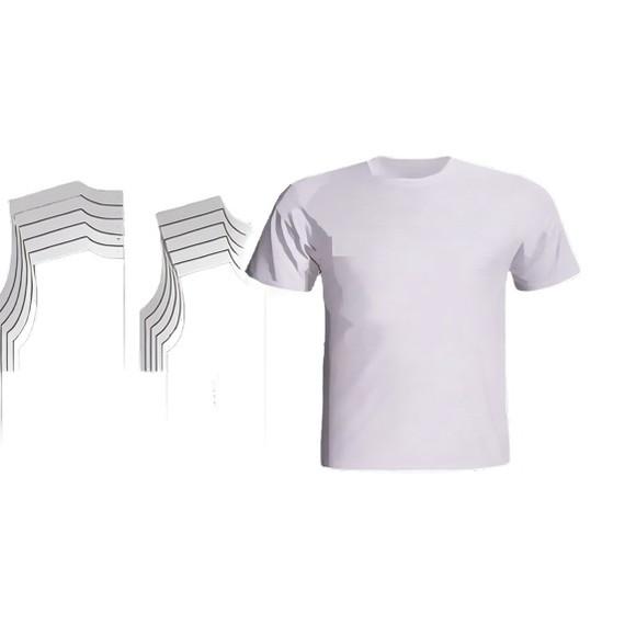 Molde Camiseta Básica - Kit Manga Curta e Longa pdf