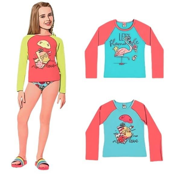 Molde Camiseta Proteção Infantil Uv