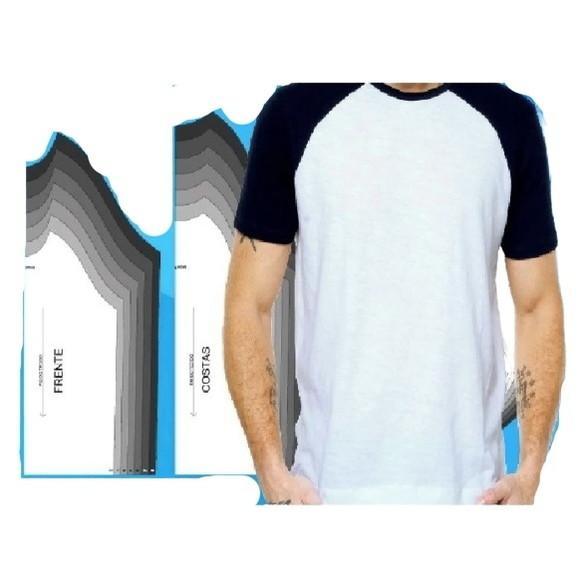 Molde Camiseta Raglan Masculina Modelagem pdf