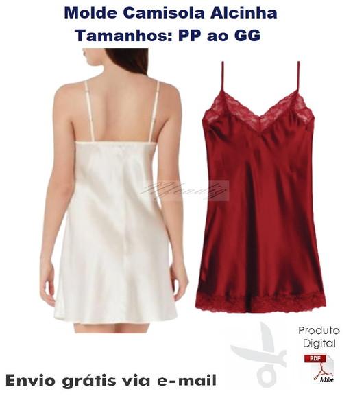 Molde Camisola Alcinha do PP ao GG ref 99