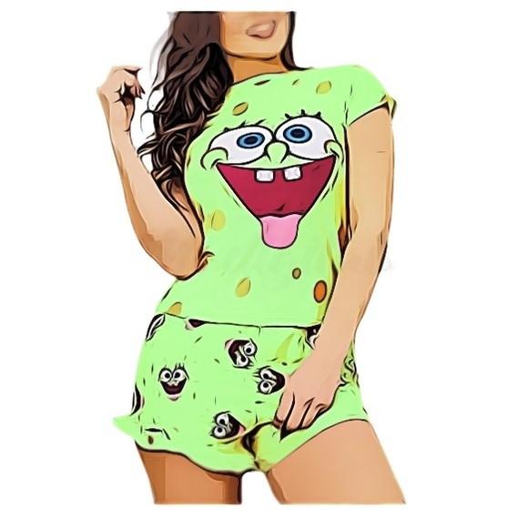 Molde Conjuntinho Pijama Curto Fem P ao Gg #44