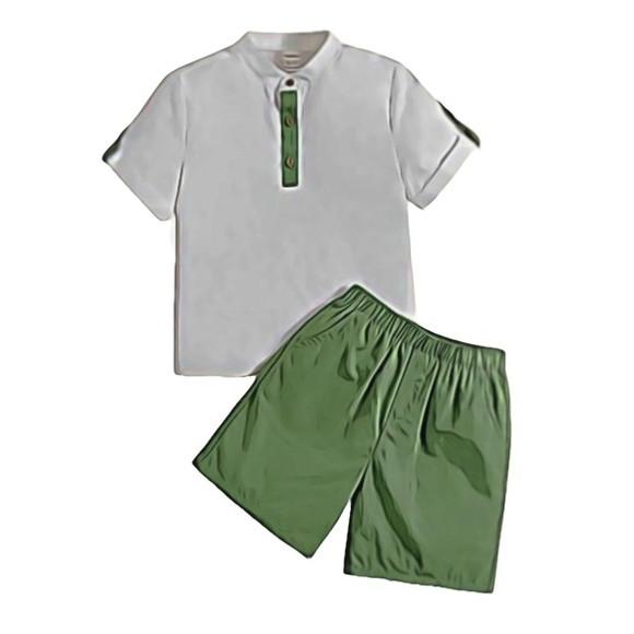 Molde Conjunto Inf Masc Short + Camisa 2 ao 14 #390