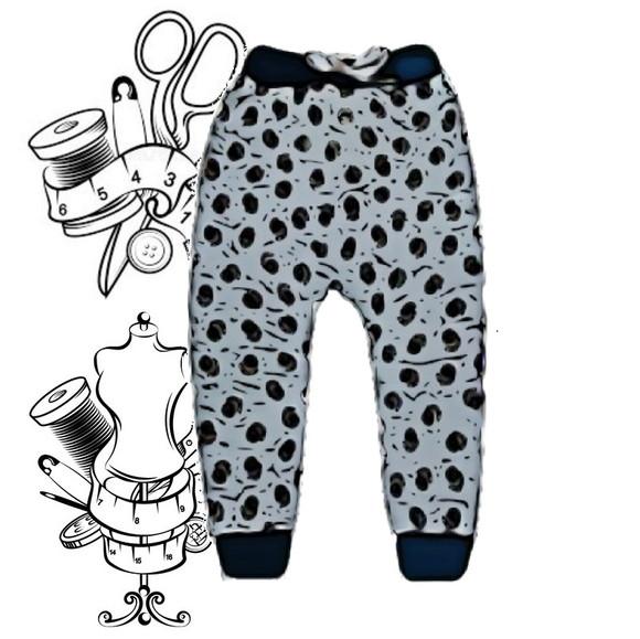 Molde Costura de Calça Moletom Inf Bolso 2 a 16 Anos #332