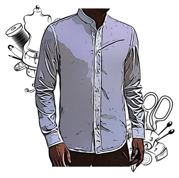 Molde Costura de Camisa Masculina Despojada P ao Xg #98