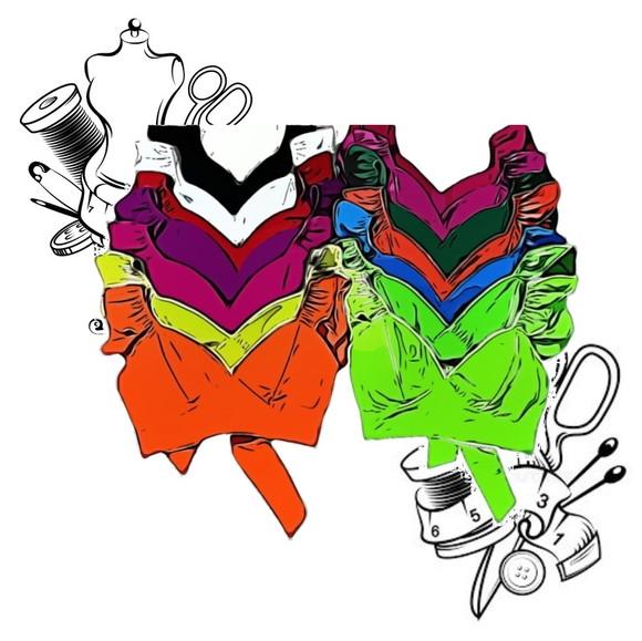 Molde Costura de Cropped Amarrar Costas P ao Xxg #101