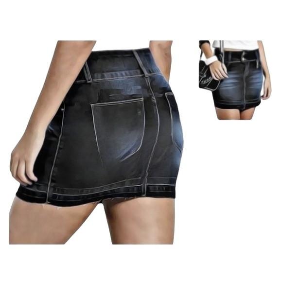 Molde Costura Saia Jeans Adulto 34 ao 44 #179