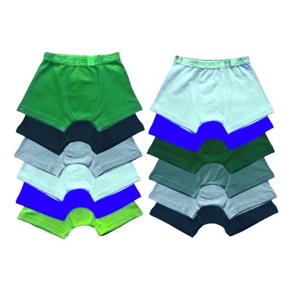 Molde Cueca Box Infantil 2 a 14 Anos