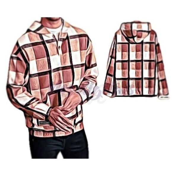 Molde de Blusa Casual Canguru Masc P ao Xxg #126