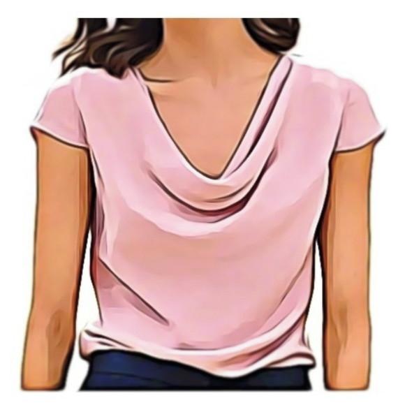Molde de Blusa Casual Manga Japonesa P ao Xg #278