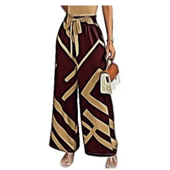 Molde de Calça Pantalona Feminina P ao Xg #515