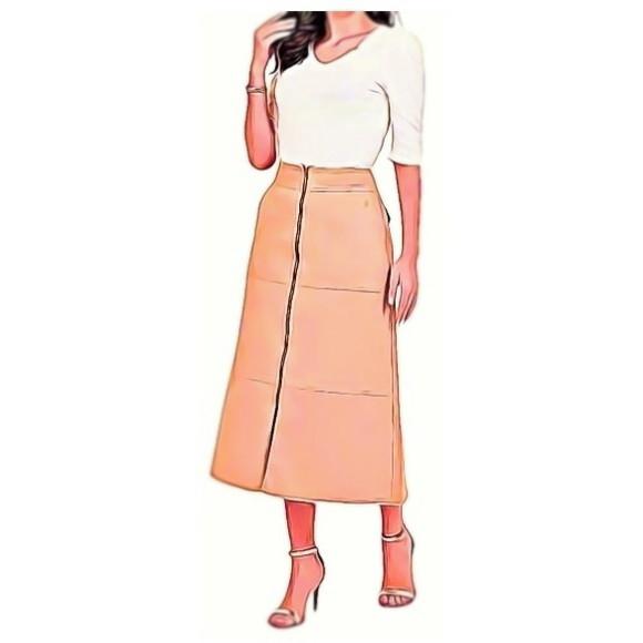 Molde de Conjunto Saia e Blusa P ao Xxg #450