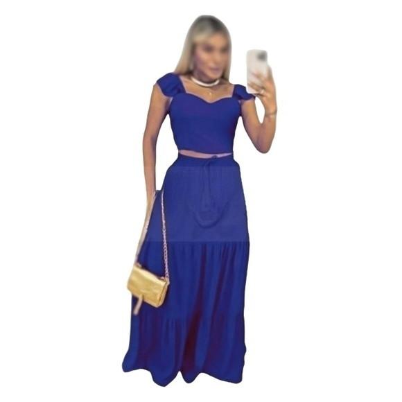 Molde de Conjunto Saia 3 Marias + Cropped P ao Gg #109