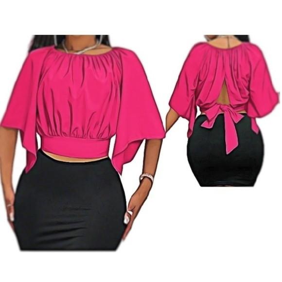 Molde de Cropped com Abertura Costas #254