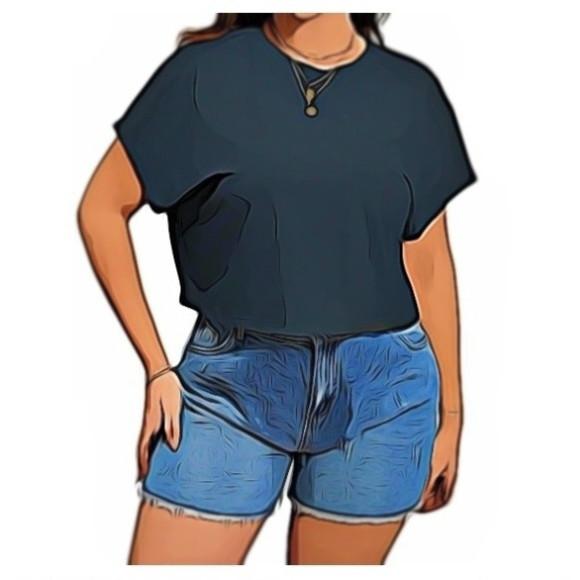 Molde de Cropped Casual Gola Redonda #224