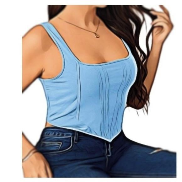 Molde de Cropped Feminino #227