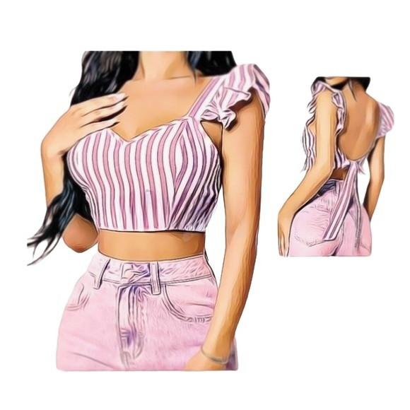 Molde de Cropped Feminino Adulto #134