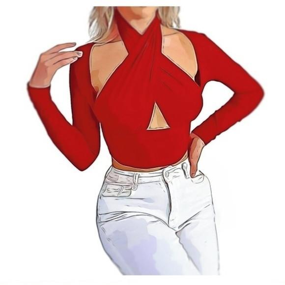 Molde de Cropped Feminino Adulto P ao Gg #606