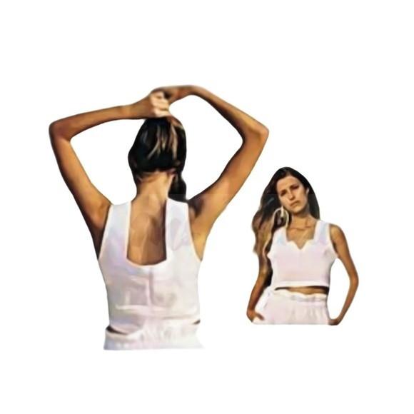 Molde de Cropped Top Feminino Pp ao G #23