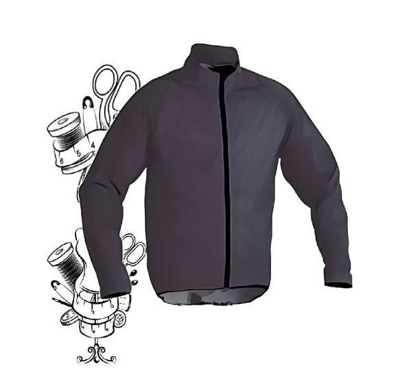 Molde de Jaqueta Corta Vento Fitness P ao Xg #428