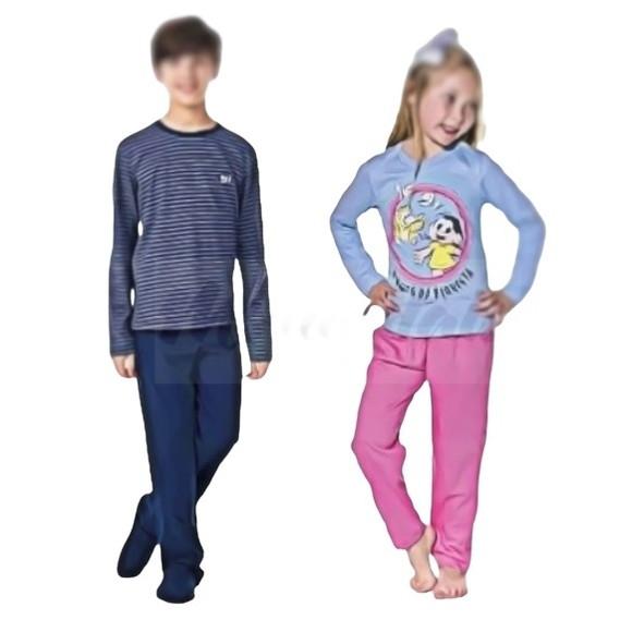 Molde de Pijama Infantil Unissex 1 ao 8 #48