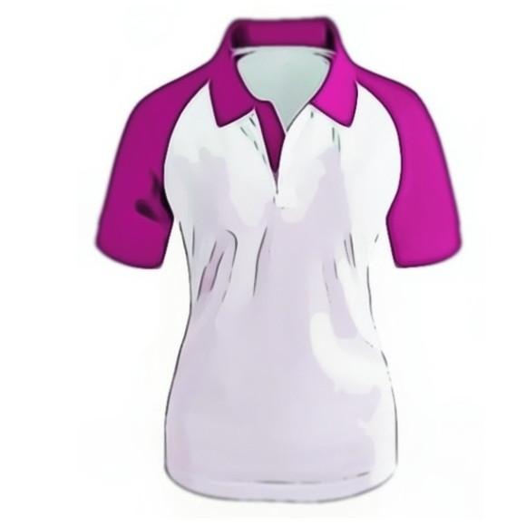 Molde de Polo Feminina Raglan Pp ao Gg #222