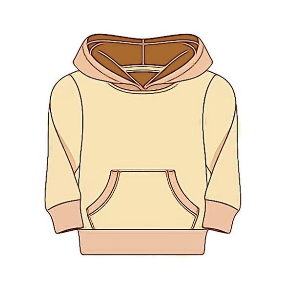 Molde de Roupa de Blusa Moletom Infantil 2 ao 14