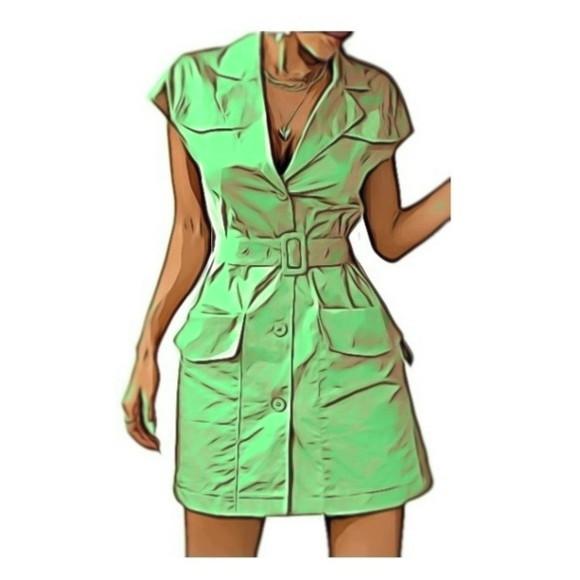Molde de Vestido Brim Bolsos #368