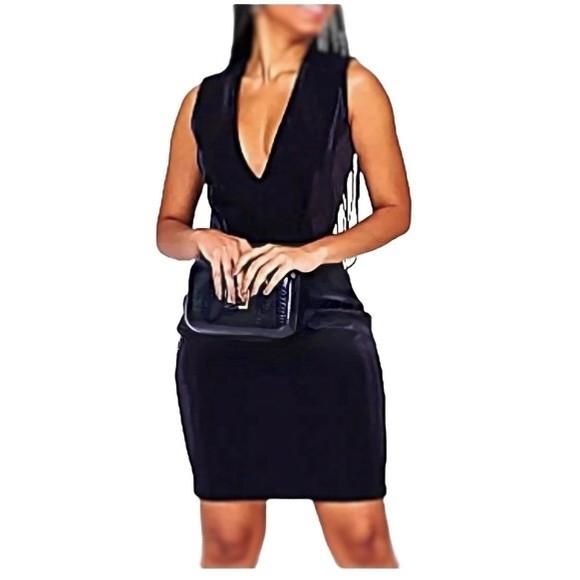 Molde de Vestido Curto com Fenda Adulto #13