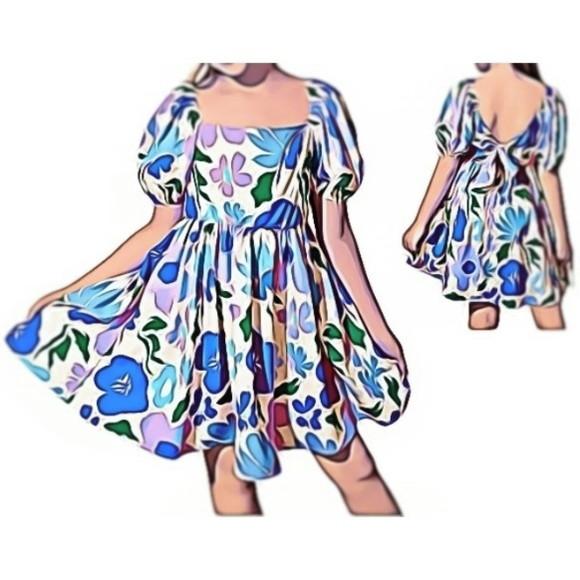 Molde de Vestido Infantil Rodado 4 ao 14 #388