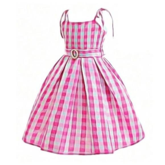 Molde de Vestido Rodado Infantil 4 ao 14 #378