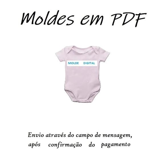 Molde Digital - Modelagem de Body Infantil