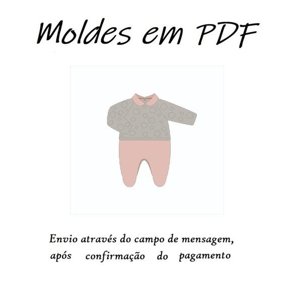 Molde Digital - Modelagem de Macacão com Recorte na Frente
