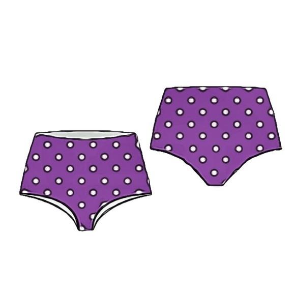 Molde Digital Biquíni- Hot Pants