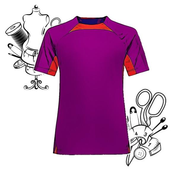Molde Digital de Camisa Futebol Masculina Pp ao Gg #159