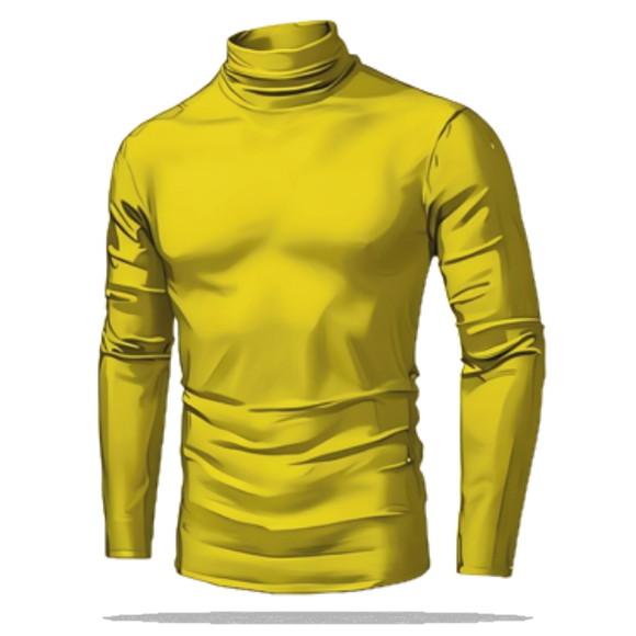 Molde Digital de Camisa Termica Proteção Uv Gola Alta P-xxg