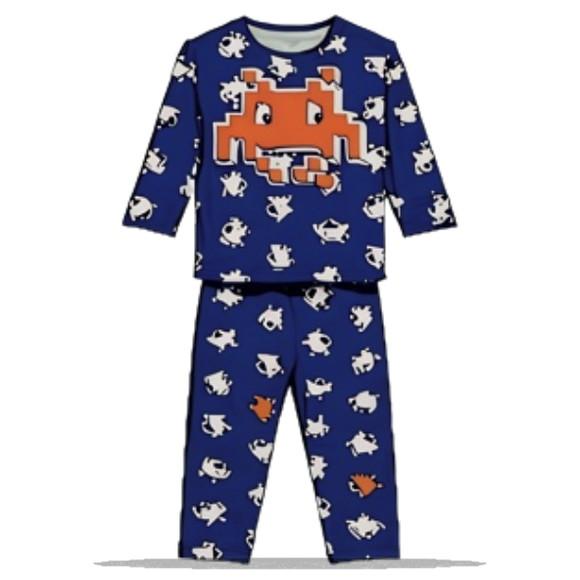 Molde Digital de Pijama Comprido Bebê do Rn a 1 Ano