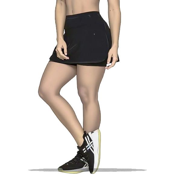 Molde Digital de Short Saia Fitness Fem do P ao Xxg