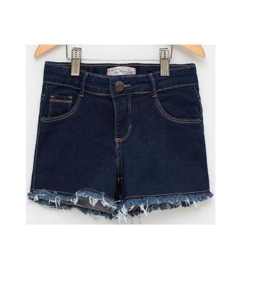 Molde Digital de Short Jeans Feminino Infantil em pdf