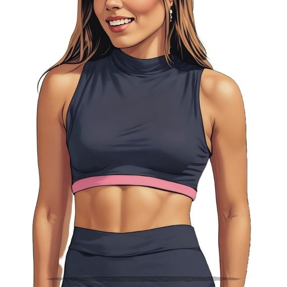 Molde Digital de Top Fitness Alice do P ao Gg