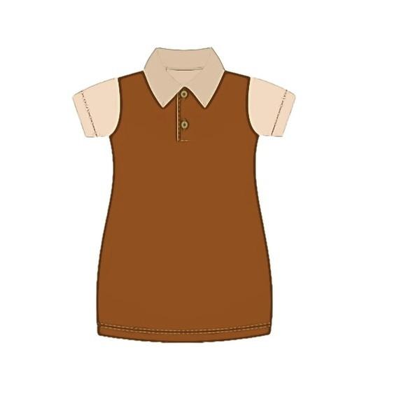 Molde Digital de Vestido Polo Infantil de Costura Fácil