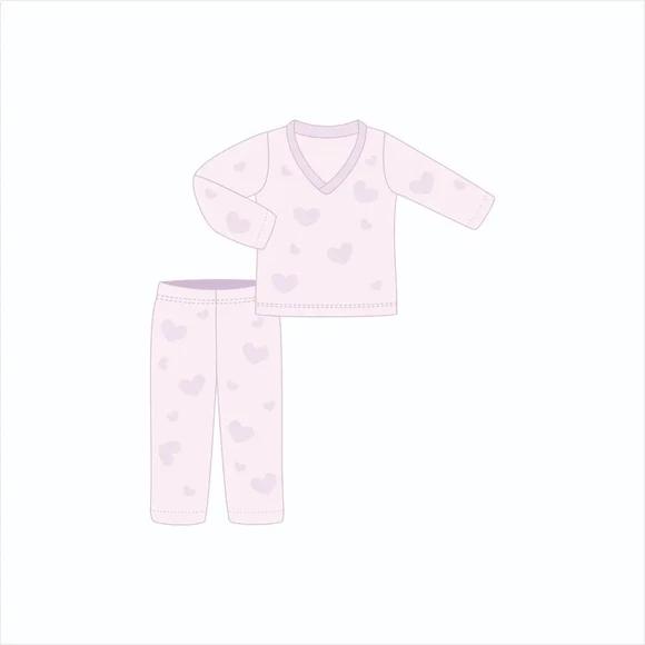 Molde Digital Modelagem de Pijama Feminino de Inverno Adulto