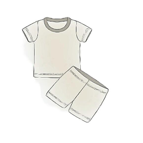 Molde Digital Moldes para Pijama Bebê de Verão