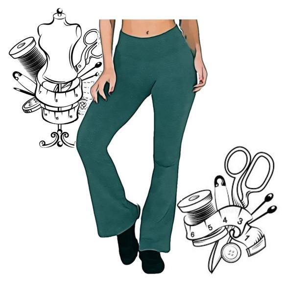 Molde Digital pdf Calça Boca Larga Bailarina P ao Gg #231