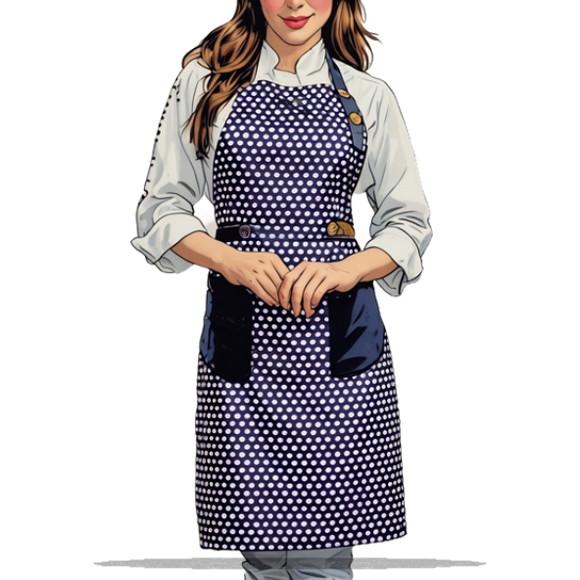 Molde em pdf de Avental Cozinha Fem Lindo P ao Xxg