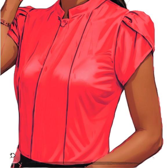 Molde em pdf de Blusa Fem Forma do P ao Xxg
