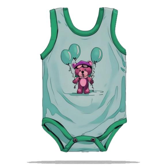Molde em pdf de Body Regata Básico Unissex Pp ao Gg