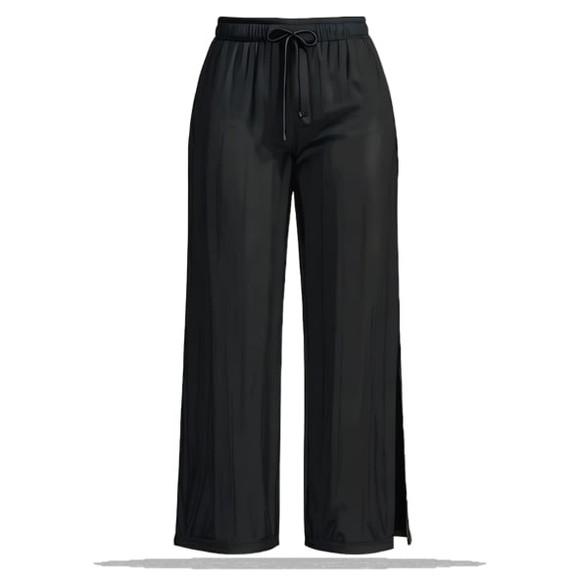 Molde em pdf de Calça Pantalona Fenda Cós Elastico P ao Gg