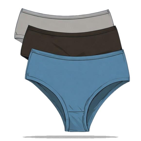 Molde em pdf de Calcinha Adulto Plus Size 46 ao 60