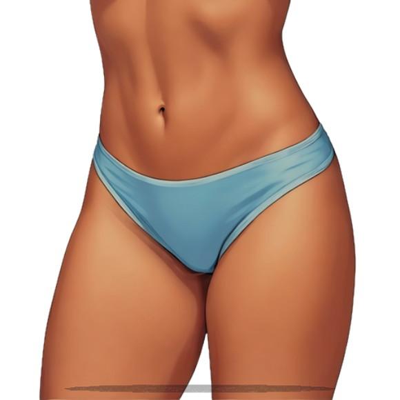 Molde em pdf de Calcinha Feminina Basica do Pp ao Xg